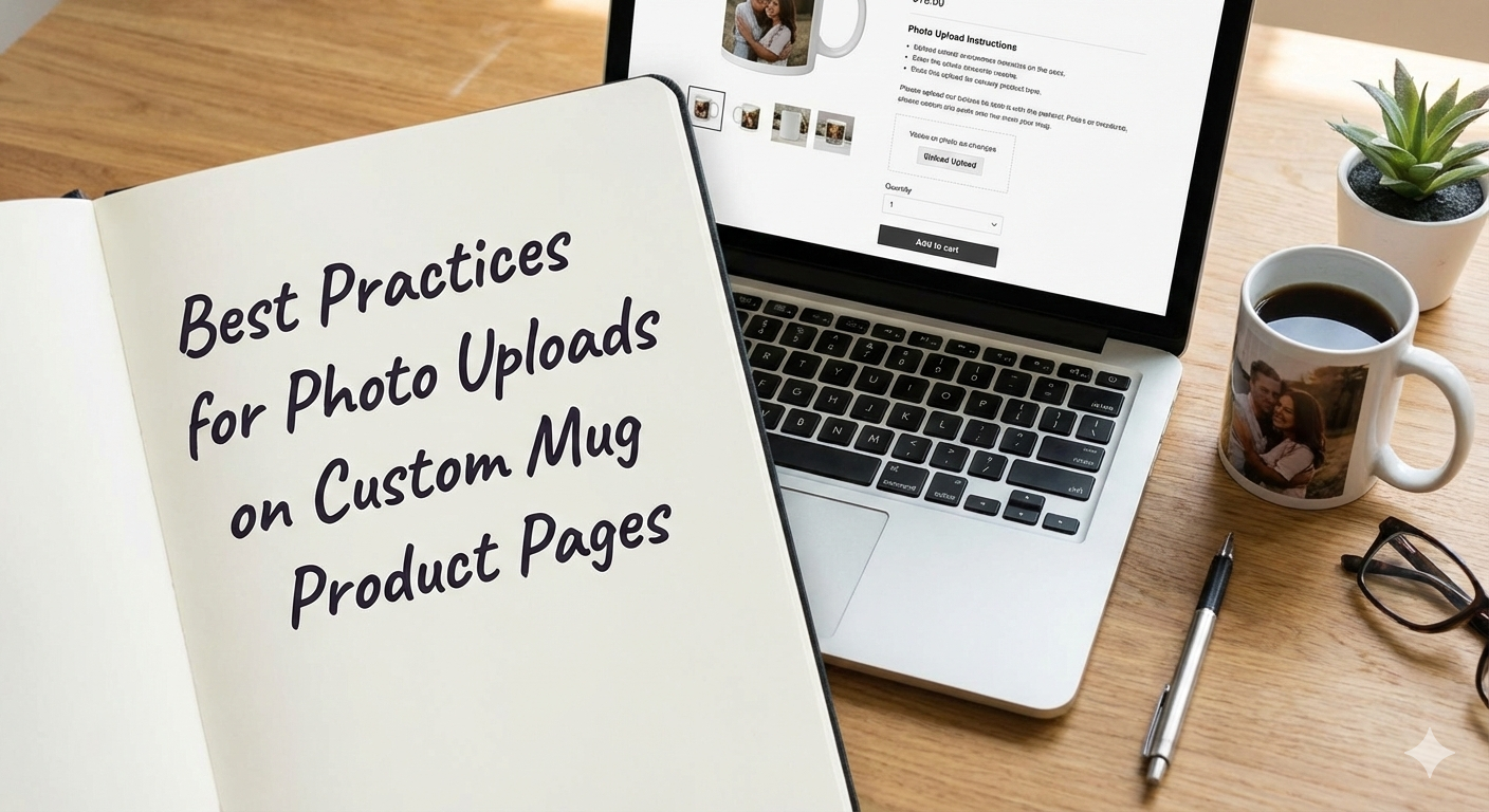 Best Practices für Foto-Uploads auf Produktseiten für personalisierte Tassen