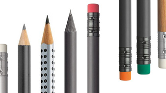 Bleistifte als Werbeträger mit Werbeaufdruck oder Prägung Ihres Firmenlogos