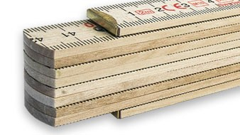 Holz Zollstock Natur – der Gliedermaßstab als Werbegeschenk in seiner natürlichsten Form