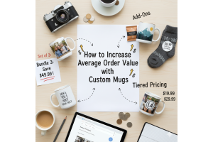 How to Increase Average Order Value with Custom Mugs