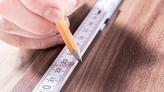 Messen wie die Profis – ein Zollstock reicht vollkommen aus