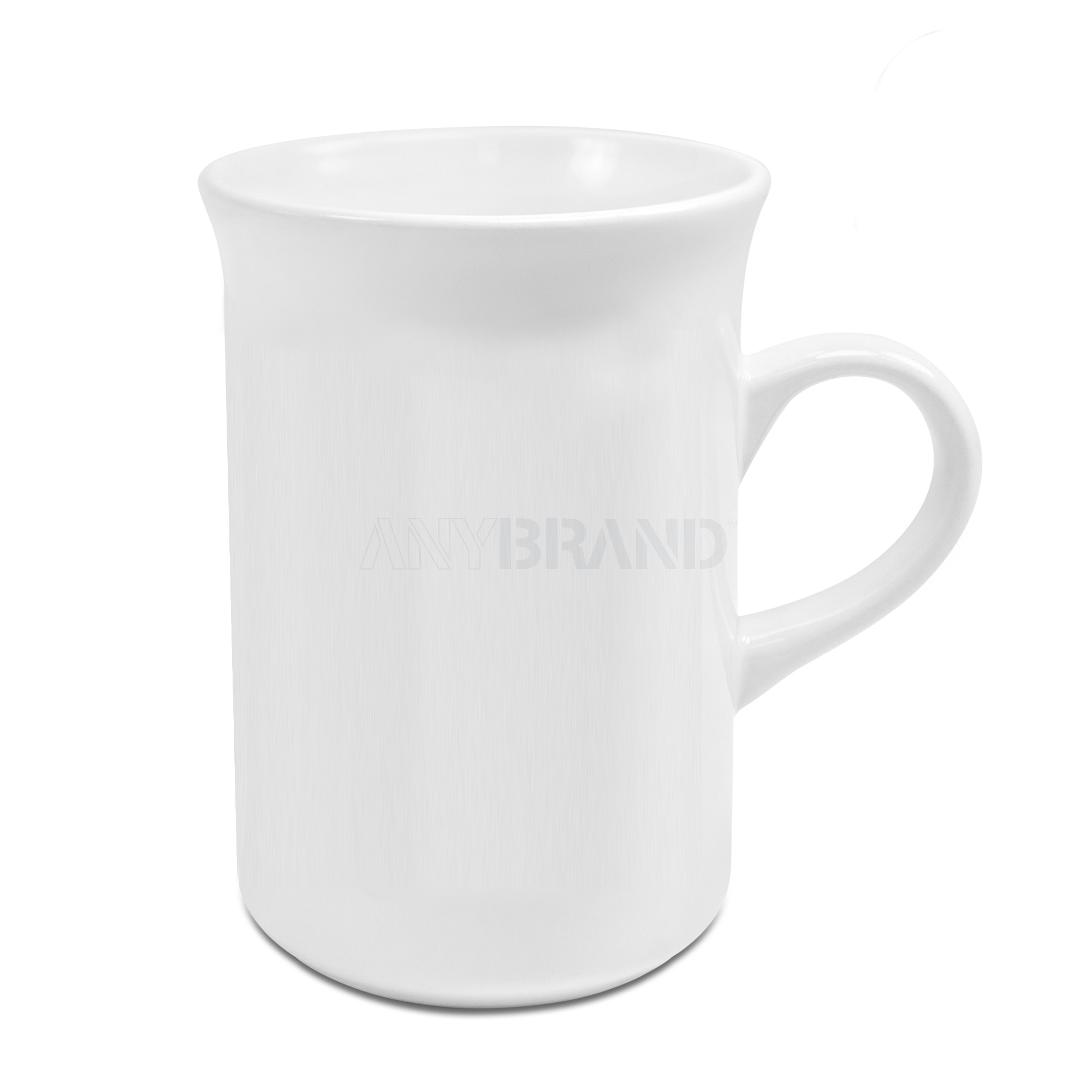 Werbeartikel - Firmen-Tasse mit eigenem Logo Bedruckt/Merchandise / B2B /  Geschäftskunden/selbst individuell gestalten/Innen & Henkel Orange - 48  Stück : : Küche, Haushalt & Wohnen