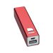 Powerbank 2.200 mAh aus Metall, inkl. Ladekabel