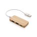 Bambus-Hub mit Type-C