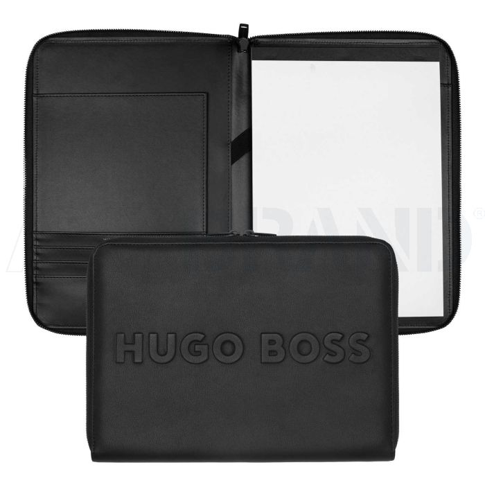 HUGO BOSS A4 Konferenzmappe Label Black bedrucken