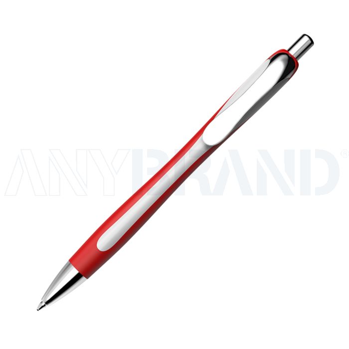 Schneider Slider Rave Kugelschreiber rot mit Viscoglide® Mine bedrucken