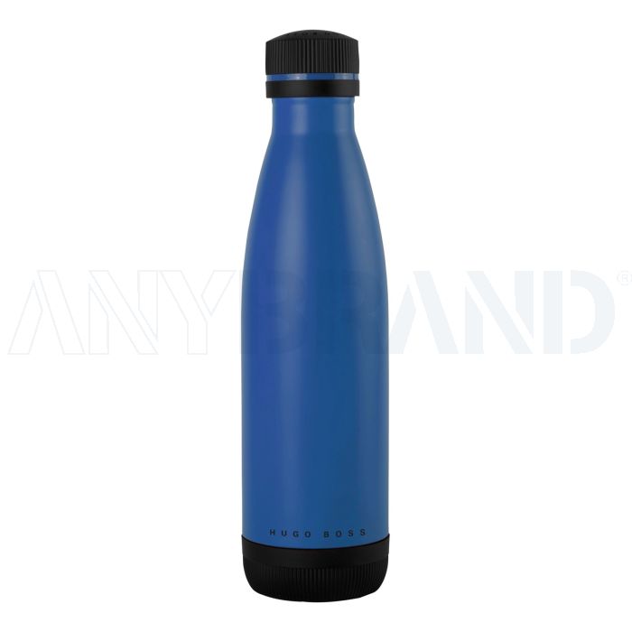HUGO BOSS Isotherme flasche Gear Matrix Blue bedrucken