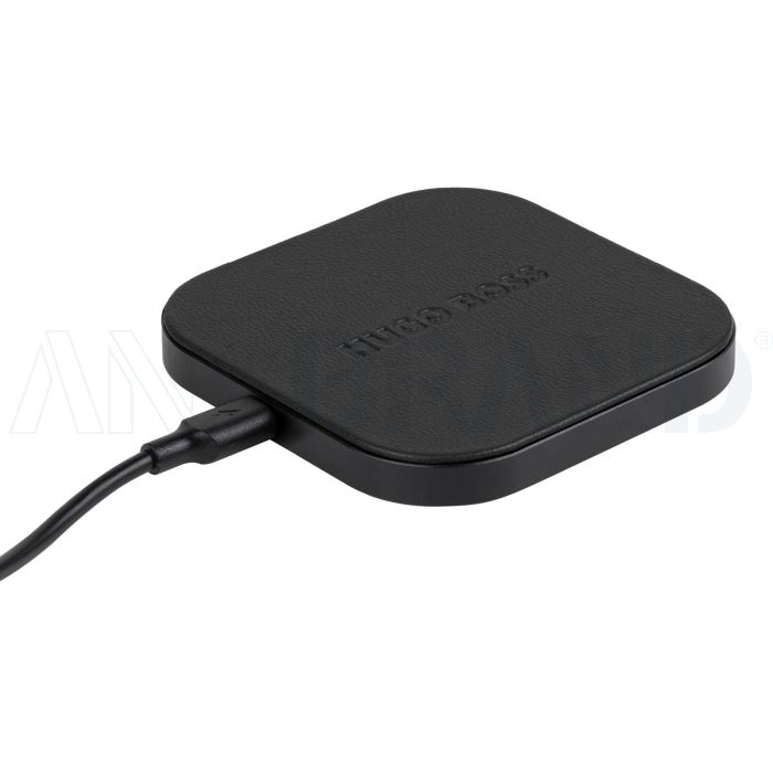 HUGO BOSS Wireless charger Iconic Black bedrucken