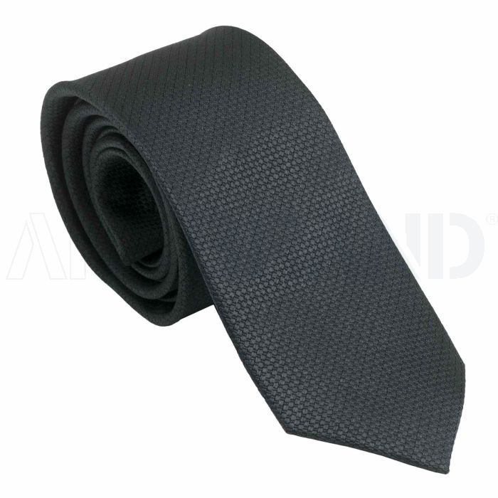 Ungaro Seide Krawatte Uomo Dark Grey bedrucken