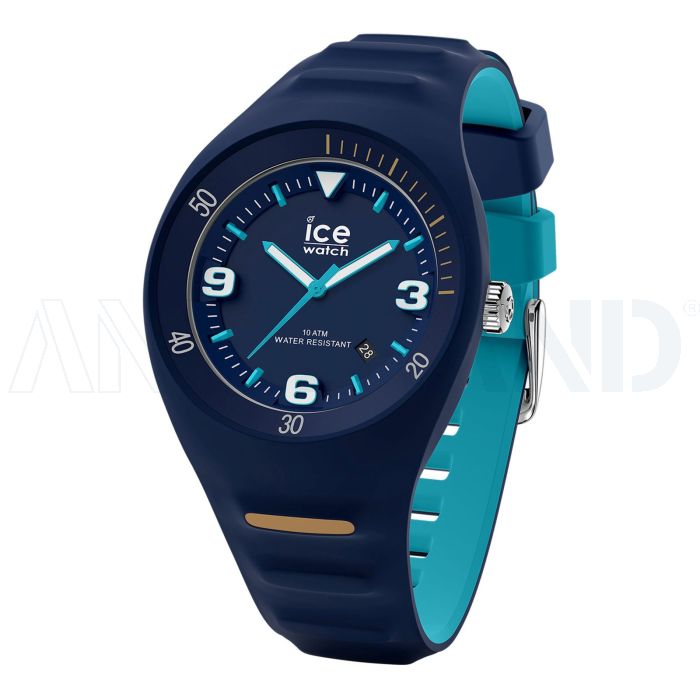 Ice-Watch P. Leclercq-Blue turquoise-Mittelgröße-3H bedrucken