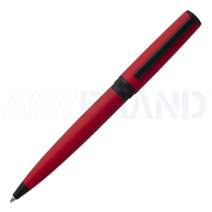 HUGO BOSS Kugelschreiber Gear Matrix Red bedrucken