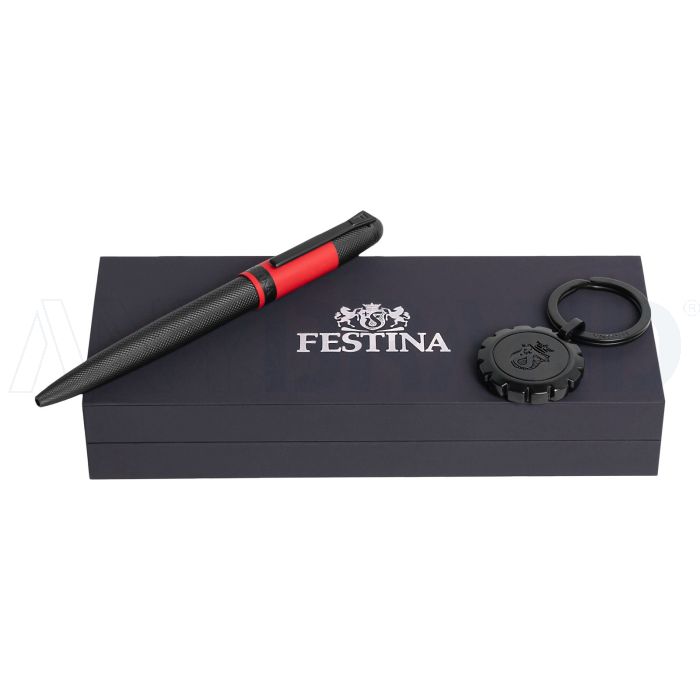 FESTINA Set Festina (kugelschreiber & schlüsselring) bedrucken