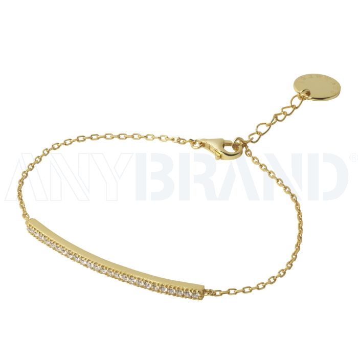 Cacharel Armband Courbe Gold bedrucken