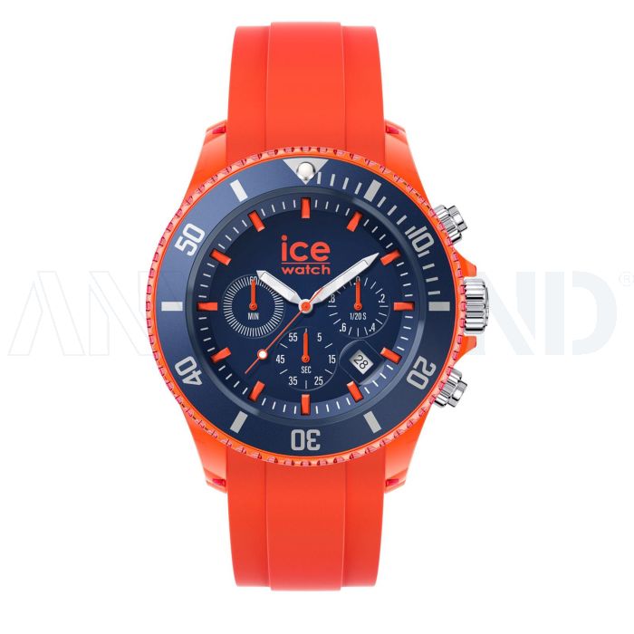 Ice-Watch ICE chrono-Orange blue-Sehr groß-CH bedrucken