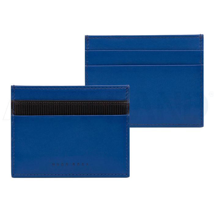 HUGO BOSS Kartenhalter Matrix Blue bedrucken
