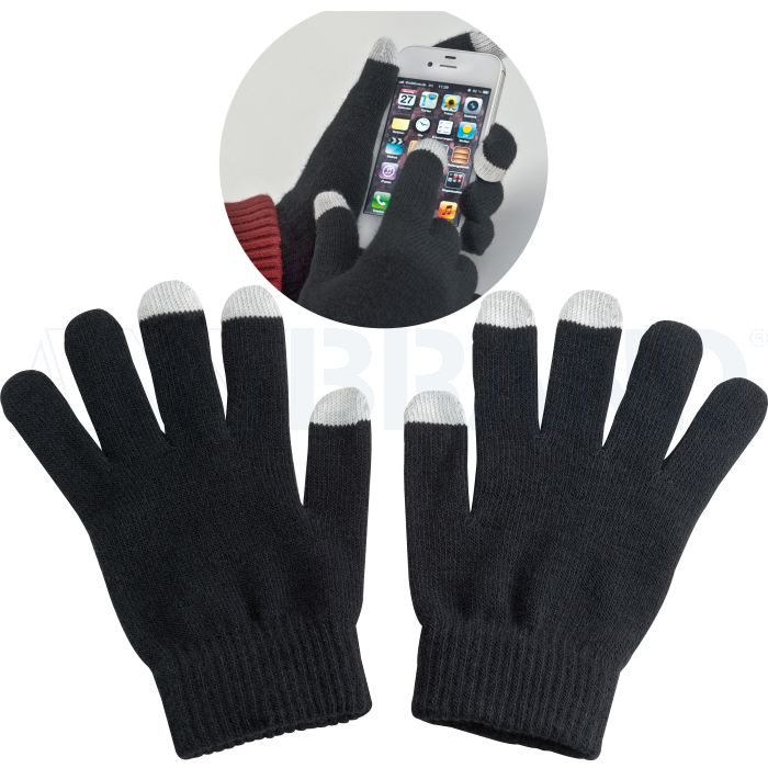 Handschuhe aus Acryl mit 2 Touch-Spitzen bedrucken