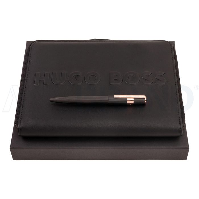 HUGO BOSS Set HUGO BOSS (kugelschreiber & A5 konferenzmappe) bedrucken