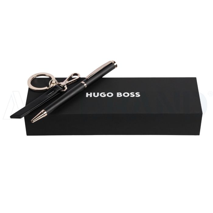 HUGO BOSS Set HUGO BOSS Black (kugelschreiber & schlüsselring) bedrucken