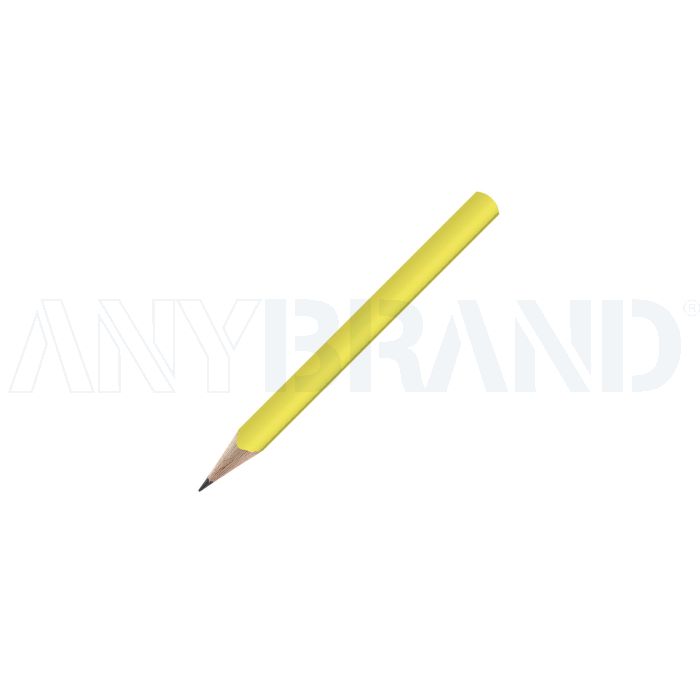 Bleistift dreikant farbig kurz, FSC bedrucken