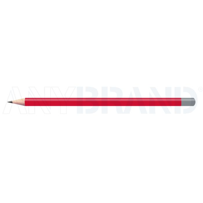 Staedtler Bleistift rot mit farbiger Tauchkappe rund bedrucken