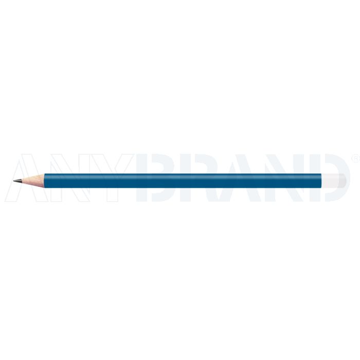 Staedtler Bleistift blau mit farbiger Tauchkappe rund bedrucken