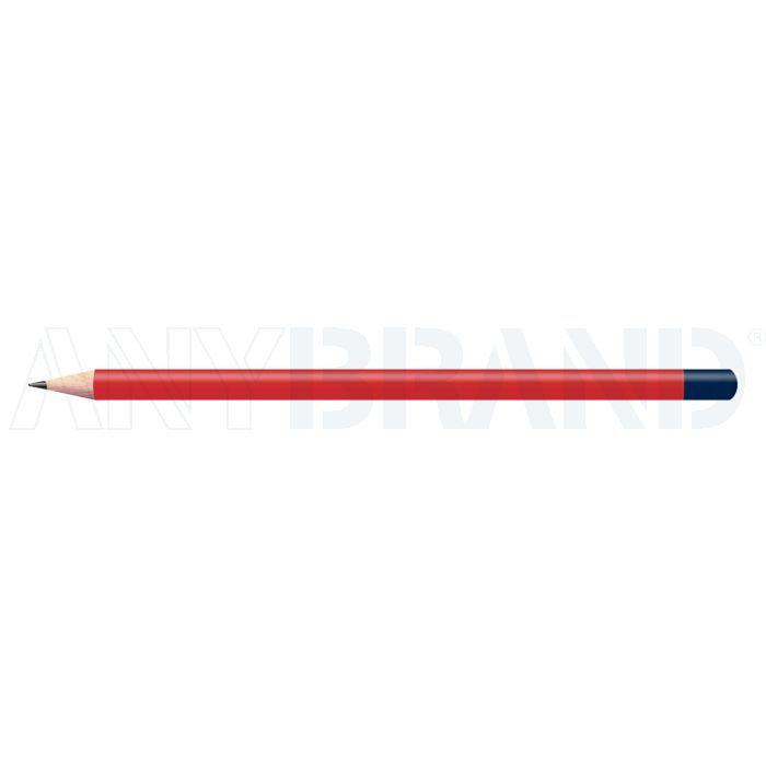 Staedtler Bleistift rot metallic mit farbiger Tauchkappe rund bedrucken