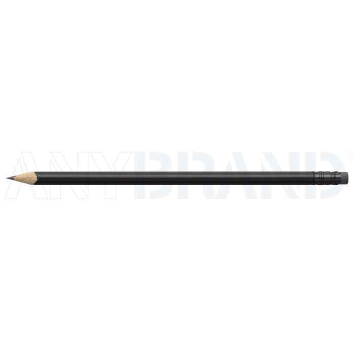 Faber-Castell Bleistift in schwarz mit Radiertip bedrucken