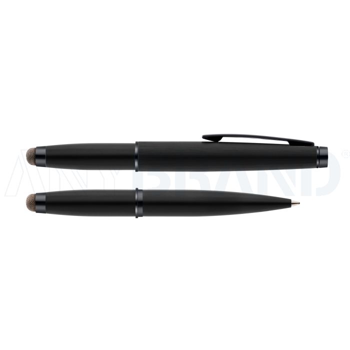Kugelschreiber mit Stylus Vestige Black bedrucken