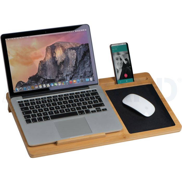 Laptopunterlage mit Mousepad und Handyhalter bedrucken