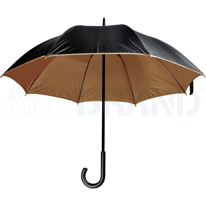 Luxuriöser Regenschirm mit doppelter Bespannung aus Polyester bedrucken