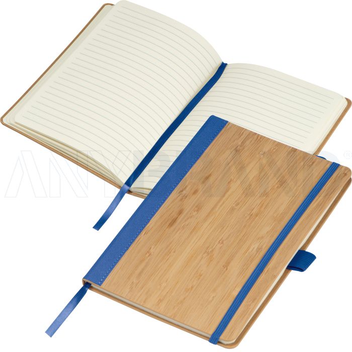 Notizbuch aus Bambus bedrucken
