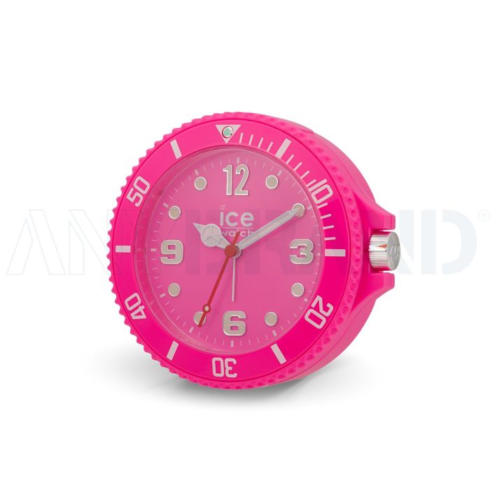 Ice-Watch Alarm clock-IW-Neon Pink-13cm bedrucken