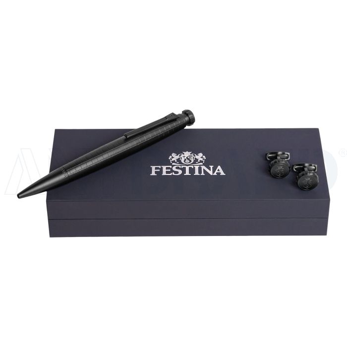 FESTINA Set Festina (kugelschreiber & manschettenknöpfe) bedrucken