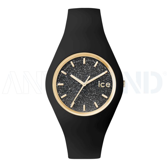 Ice-Watch ICE glitter-Schwarz-Mittelgröße bedrucken