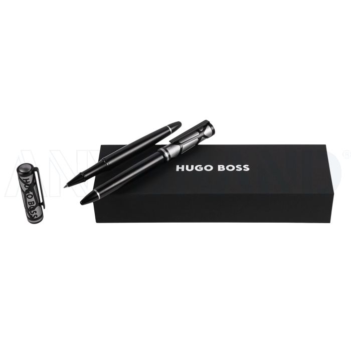 HUGO BOSS Set Craft Chrome (kugelschreiber & tintenroller) bedrucken