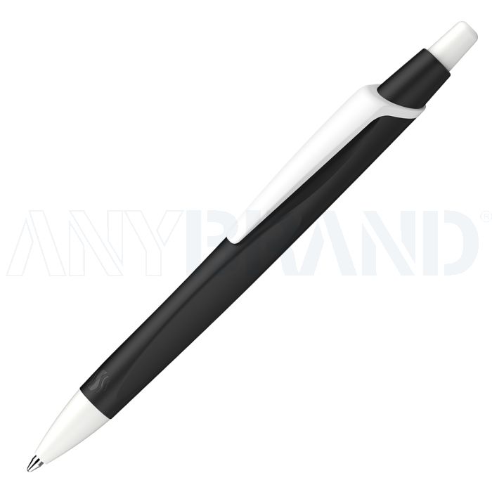 Schneider Reco Basic Kugelschreiber schwarz bedrucken