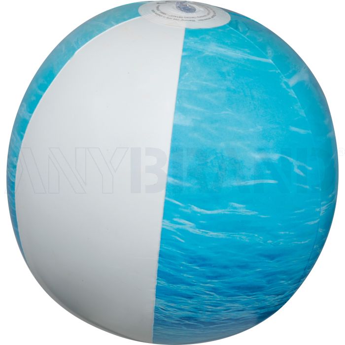 Strandball mit Meeroptik bedrucken