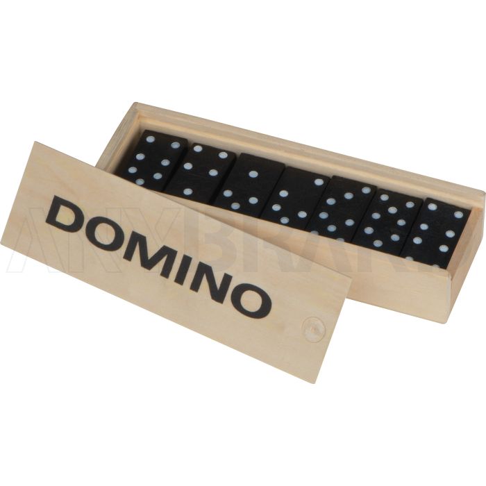 Domino Spiel aus Holz bedrucken