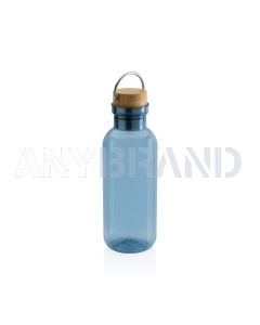 GRS rPET Flasche with Bambusdeckel und Griff