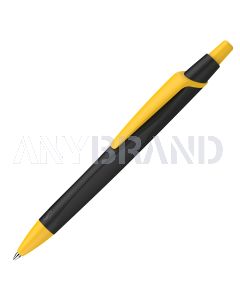 Schneider Reco Basic Kugelschreiber Blauer Engel schwarz / gelb