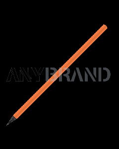Designbleistift rund schwarz durchgefärbt farbig, FSC orange