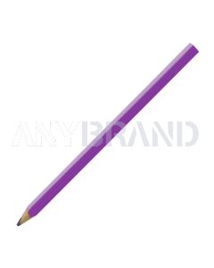 Zimmermannsbleistift oval glänzend, 24 cm, HB, FSC violet