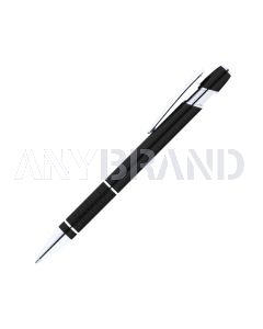 Alpha Kugelschreiber metallic schwarz