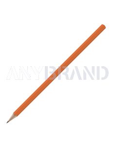 Bleistift sechskant farbig, FSC orange