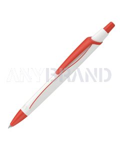 Schneider Reco Line Kugelschreiber weiß / rot