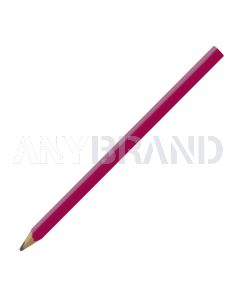 Zimmermannsbleistift oval matt 24 cm, HB, FSC dark_pink