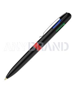 Schneider Take 4 Promo Vier-Schreibfarben Kugelschreiber schwarz / rot