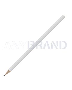 Bleistift sechskant farbig, FSC white