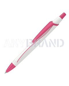 Schneider Reco Line Kugelschreiber Blauer Engel weiß / pink