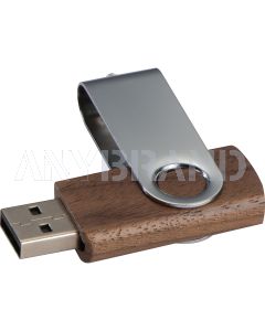 USB Stick aus dunklem Holz 4GB